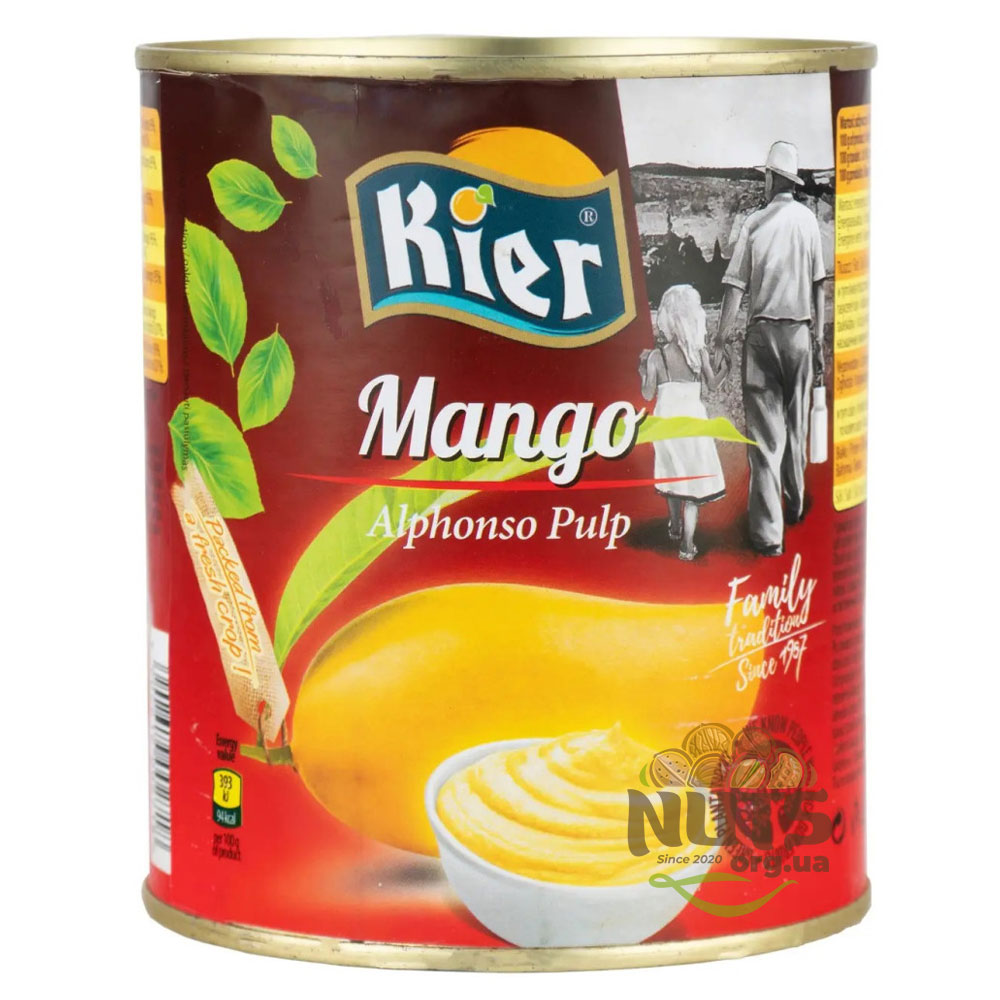 Натуральне-пюре-Манго-Kier-850-г