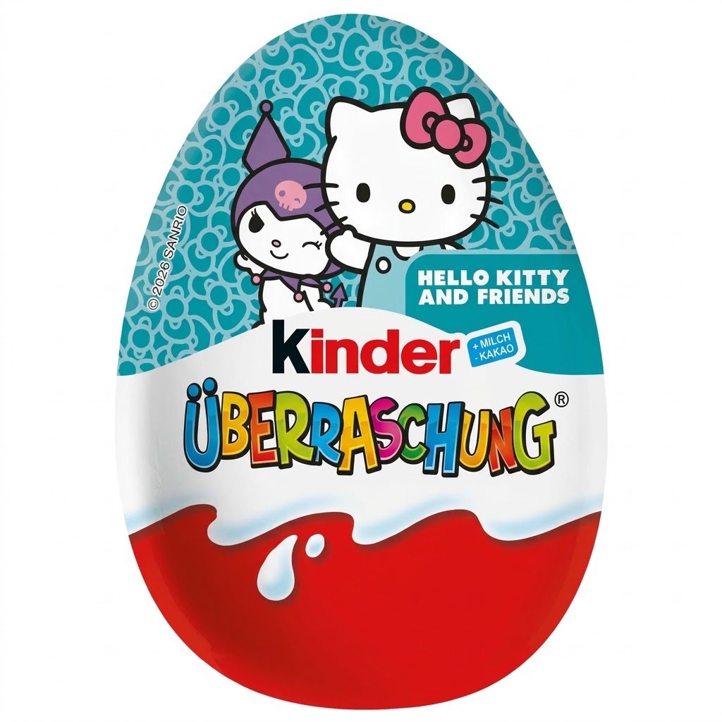 Kinder Surprise HELLO KITTY Kinder Сюрприз - HELLO KITTY series (2026) - Зображення 1